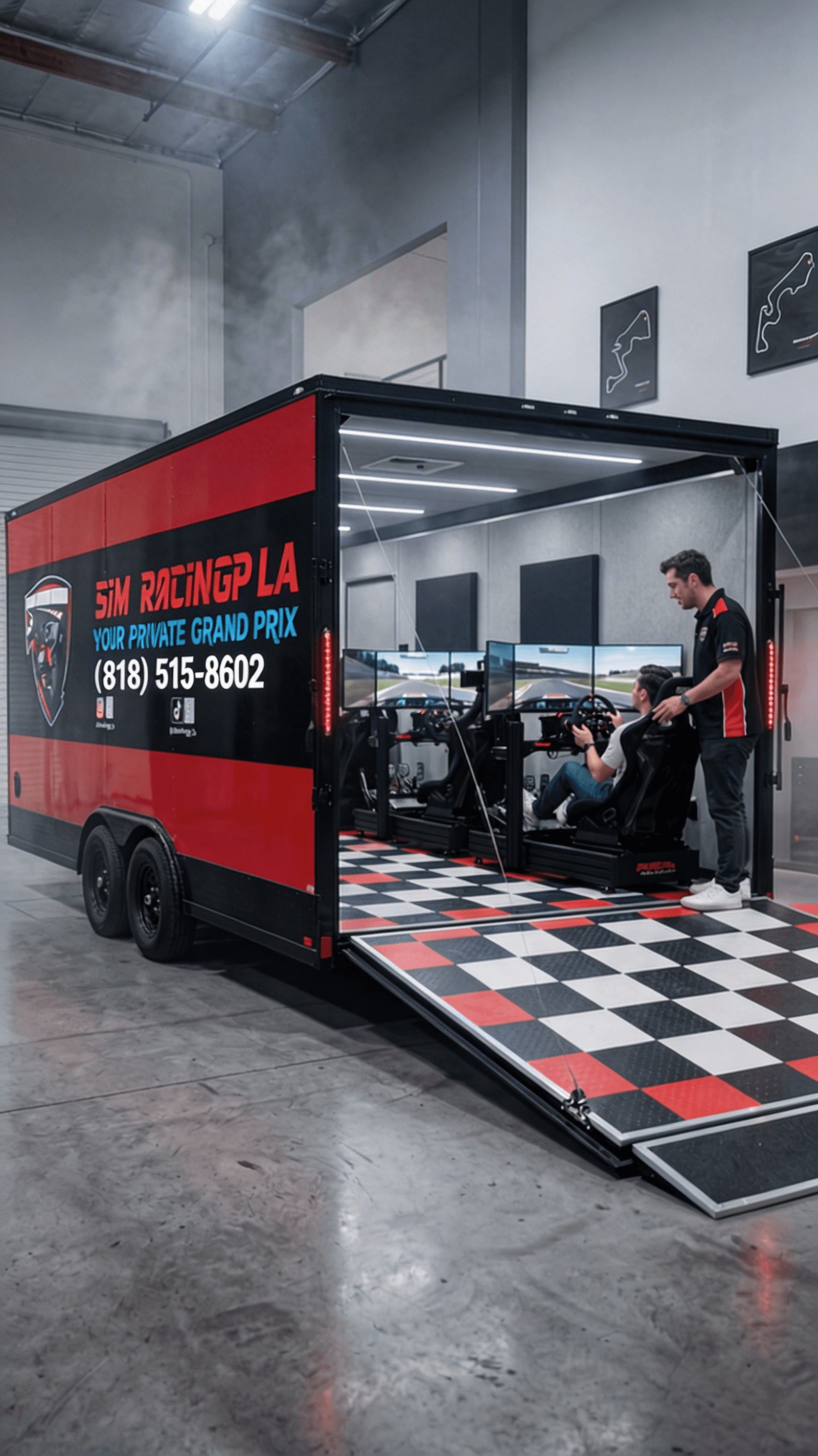 Sim Racing GP trailer